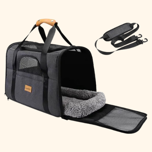 Foldable Portable Soft Pet Carrier for Cats and Dogs