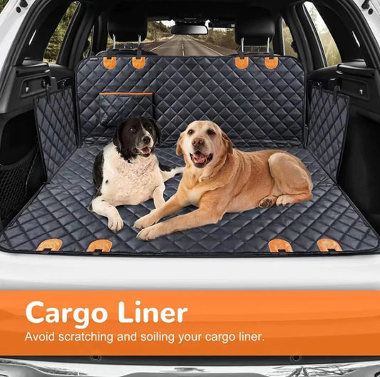 Dog Travel Seat, Car Seat Cover, Hammock, Scratch-Proof, Waterproof, Non-Slip, Durable, Soft, Pet Carrier for Cars, Trucks, and SUVs